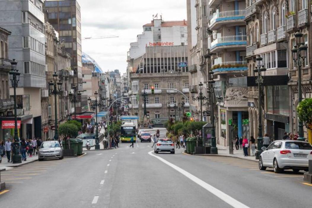 Urzaiz Centro Vigo Lägenhet Exteriör bild